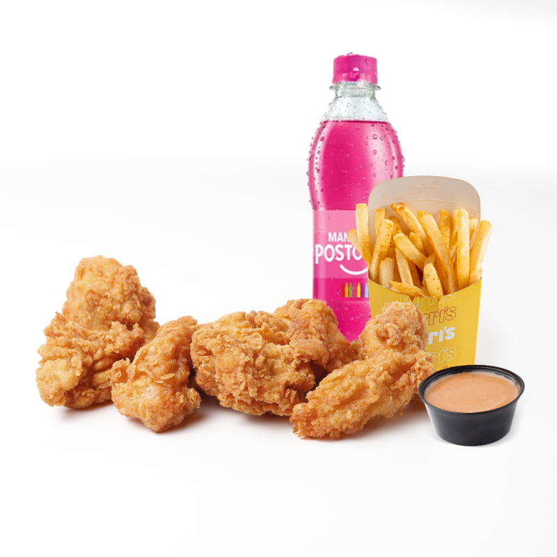 4 Tenders + papas + bebida 400ml_1
